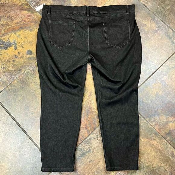 NWT Amazon Essentials Washed Grey Denim Look Pants XXL Short - Picture 7 of 7